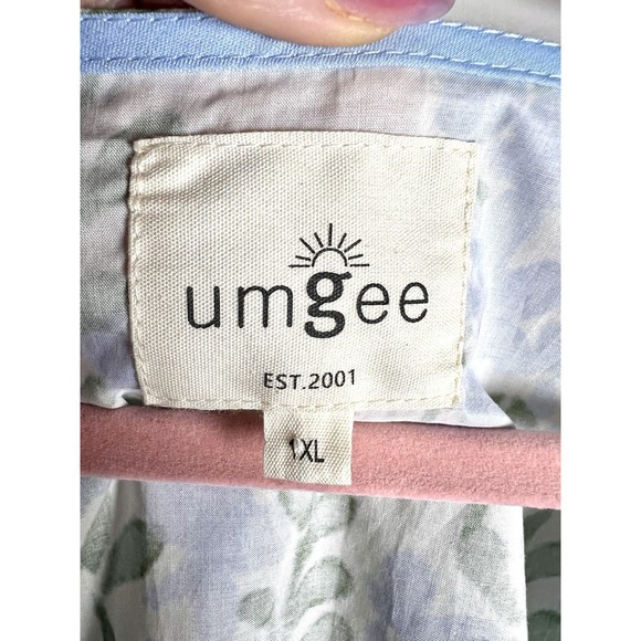 Umgee Boho Romantic Floral Bow Detail Top Cottagecore Coquette Women's Size 1X - Picture 6 of 12